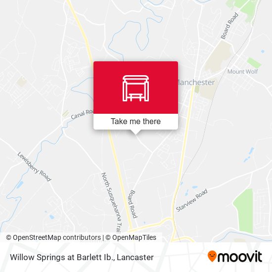 Mapa de Willow Springs at Barlett Ib.