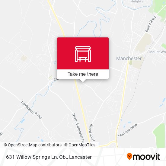 Mapa de 631 Willow Springs Ln. Ob.