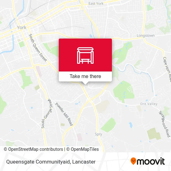 Queensgate Communityaid map