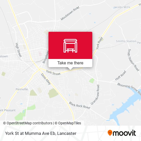 Mapa de York St at Mumma Ave Eb