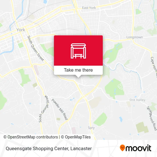 Queensgate Shopping Center map