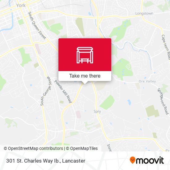 301 St. Charles Way Ib. map