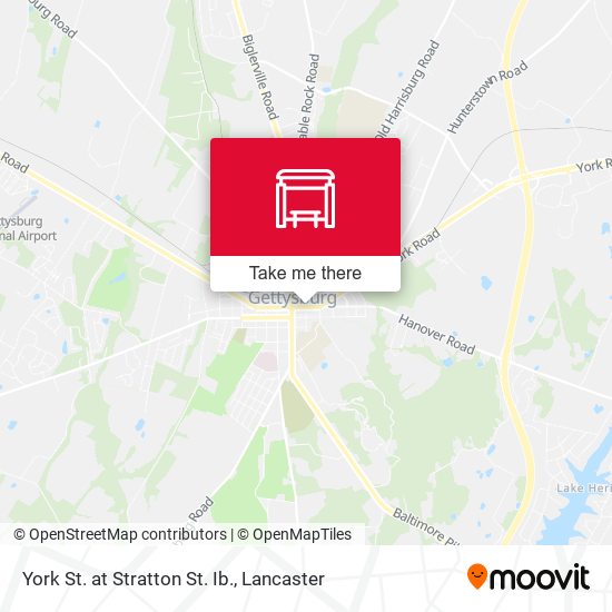 Mapa de York St. at Stratton St. Ib.