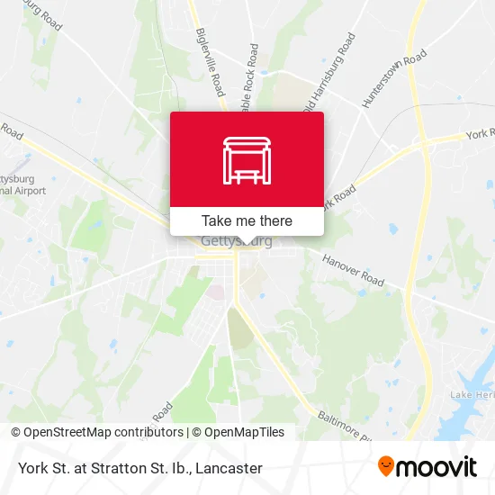 Mapa de York St. at Stratton St. Ib.
