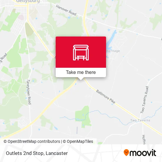 Mapa de Outlets 2nd Stop