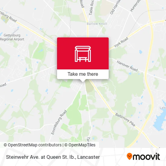 Steinwehr Ave. at Queen St. Ib. map