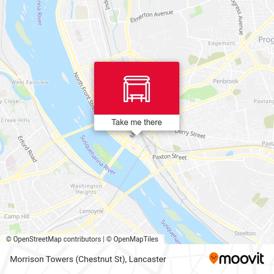 Morrison Towers (Chestnut St) map