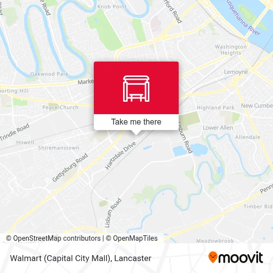 Walmart (Capital City Mall) map
