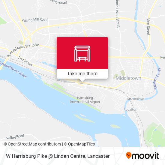 Mapa de W Harrisburg Pike @ Linden Centre