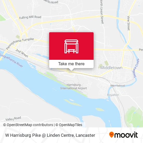 Mapa de W Harrisburg Pike @ Linden Centre
