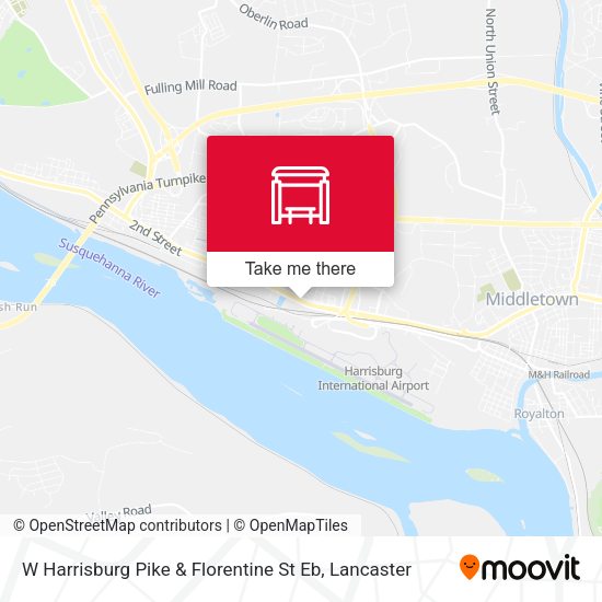 Mapa de W Harrisburg Pike & Florentine St Eb