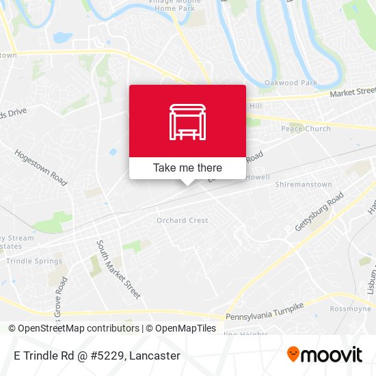 E Trindle Rd @ #5229 map