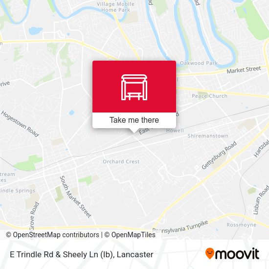 E Trindle Rd & Sheely Ln (Ib) map