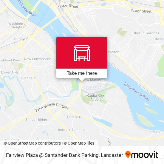 Mapa de Fairview Plaza @ Santander Bank Parking