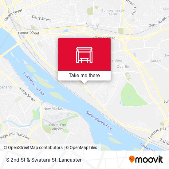 Mapa de S 2nd St & Swatara St