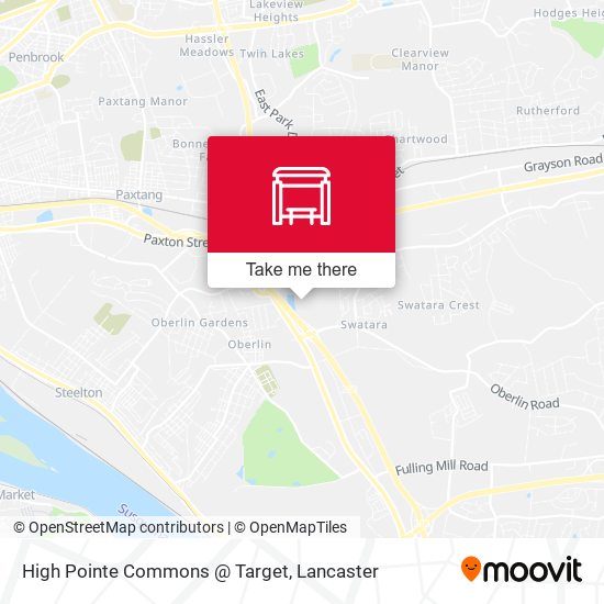 Mapa de High Pointe Commons @ Target
