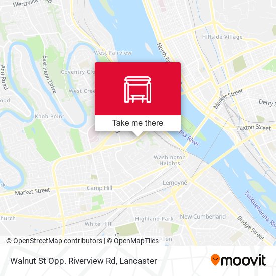 Mapa de Walnut St Opp. Riverview Rd
