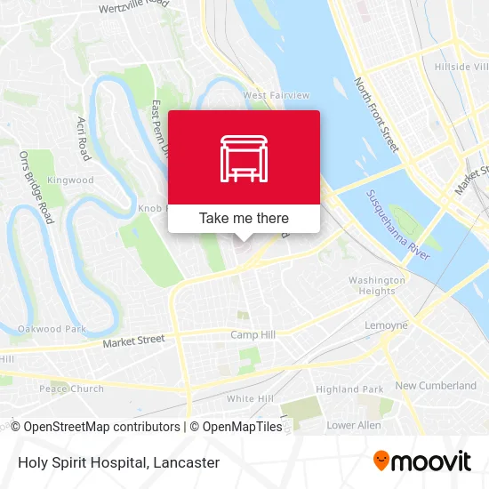 Holy Spirit Hospital map