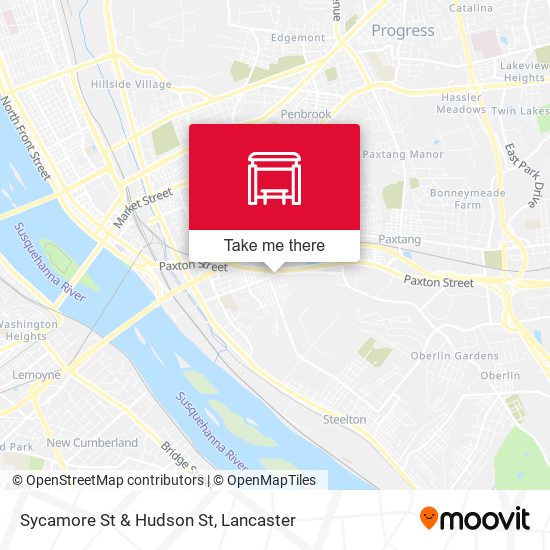 Mapa de Sycamore St & Hudson St