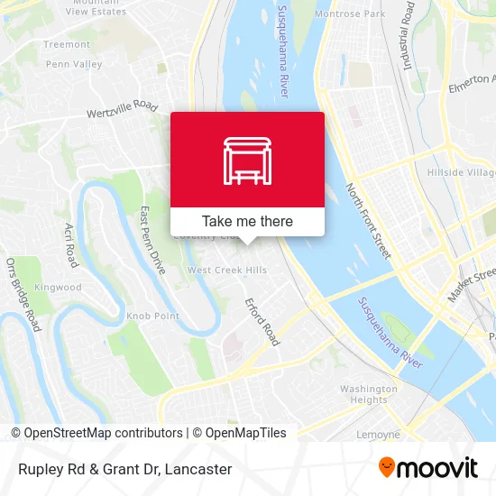 Rupley Rd & Grant Dr map