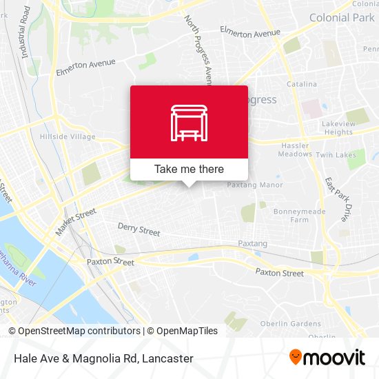 Mapa de Hale Ave & Magnolia Rd