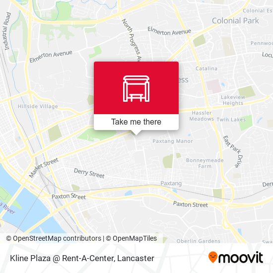 Kline Plaza @ Rent-A-Center map
