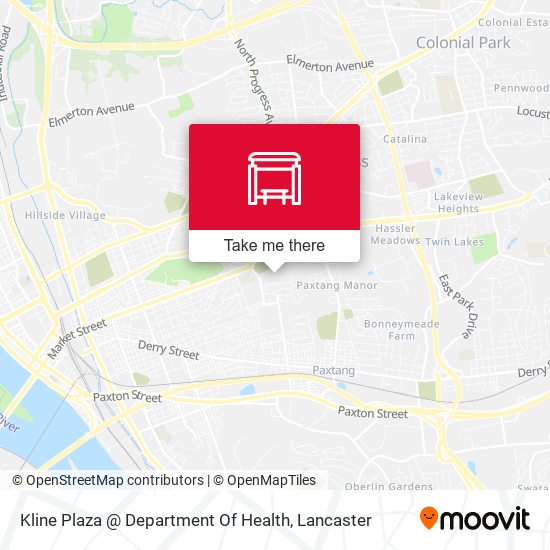 Mapa de Kline Plaza @ Department Of Health