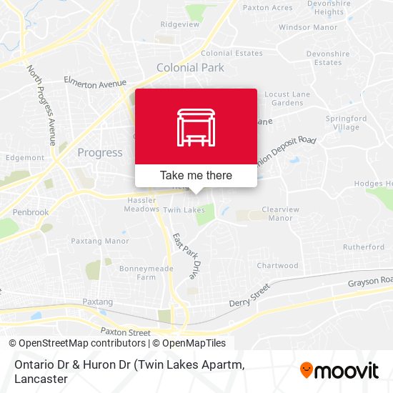 Mapa de Ontario Dr & Huron Dr