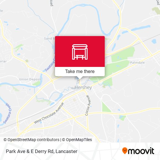 Park Ave & E Derry Rd map