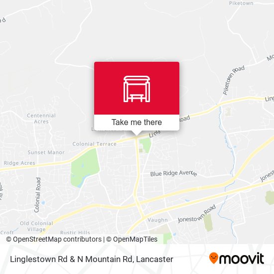 Mapa de Linglestown Rd & N Mountain Rd