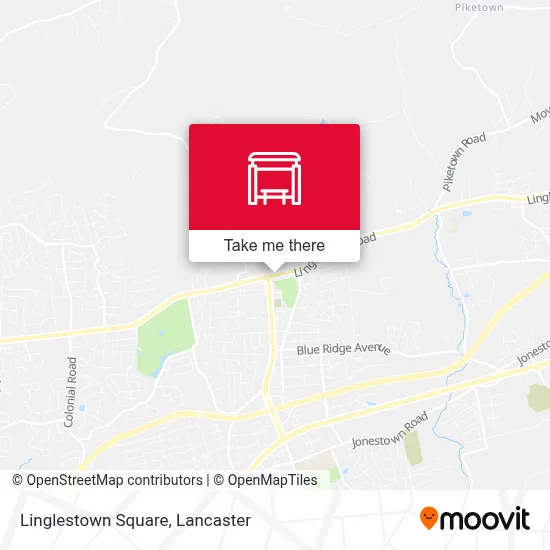 Linglestown Square map