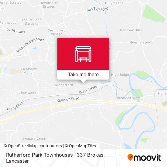 Rutherford Park Townhouses - 337 Brokas map