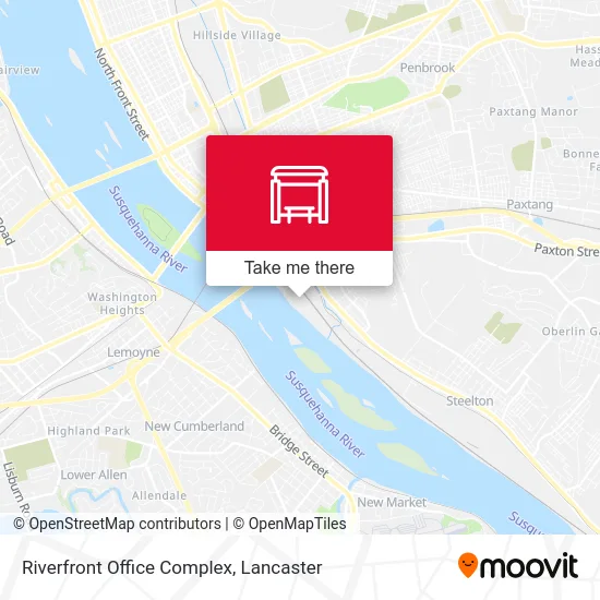 Riverfront Office Complex map