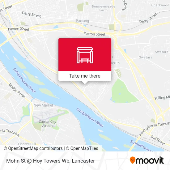 Mohn St @ Hoy Towers Wb map