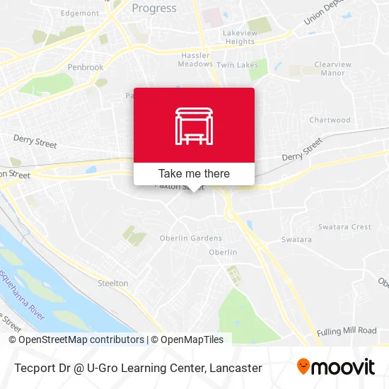 Mapa de Tecport Dr @ U-Gro Learning Center