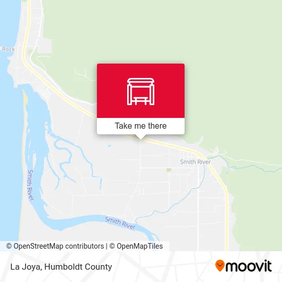 La Joya map