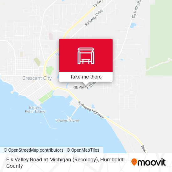Elk Valley Road at Michigan (Recology) map