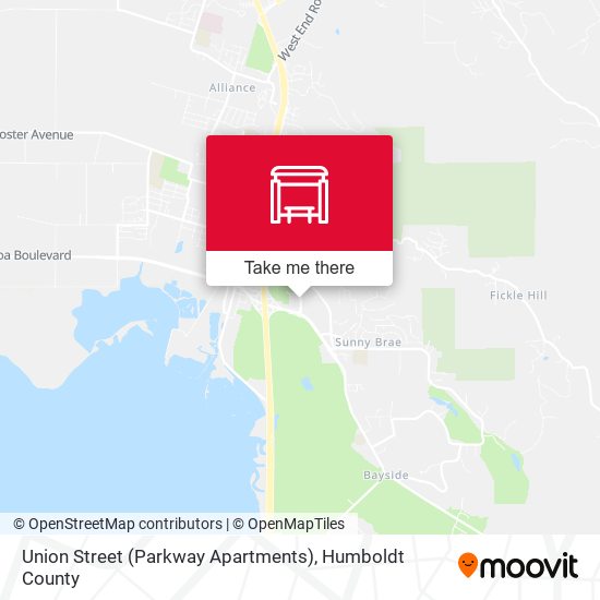 Union Street (Parkway Apartments) map