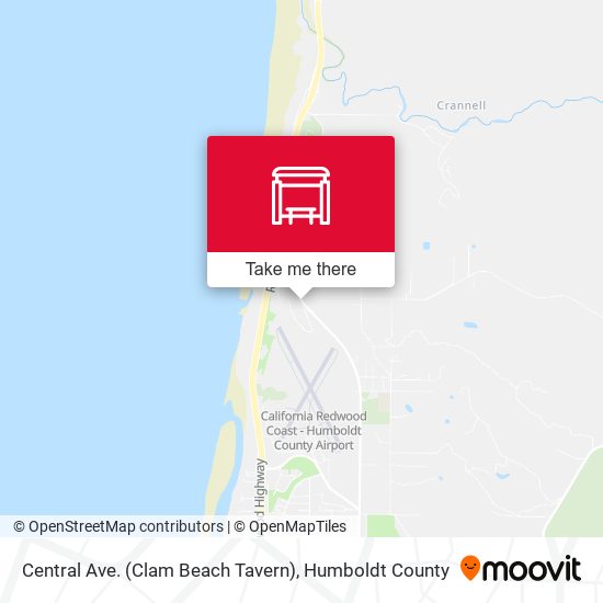 Central Ave. (Clam Beach Tavern) map