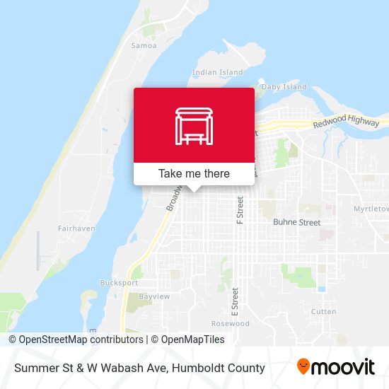 Summer St & Wabash St map