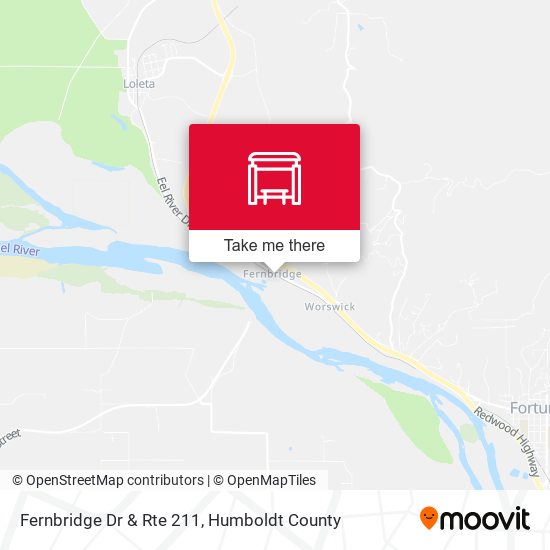 Fernbridge Dr & Rte 211 map