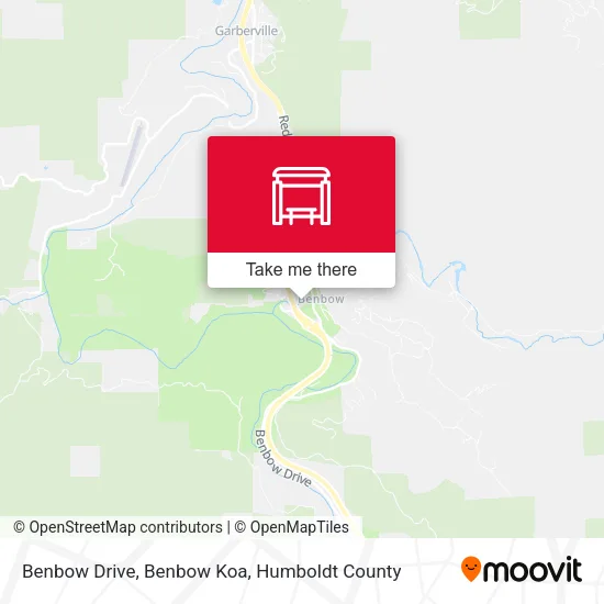 Benbow Drive, Benbow Koa map