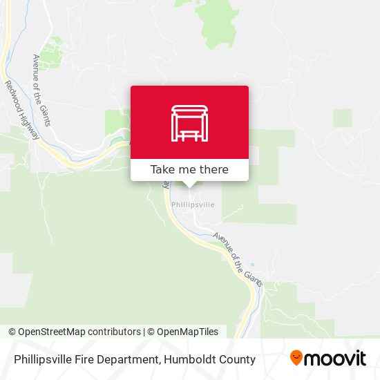 Phillipsville Fire Department map