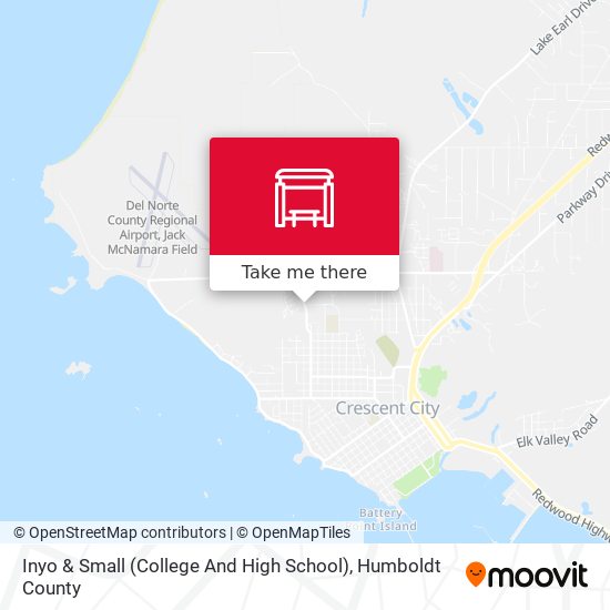 Inyo & Small (College And High School) map