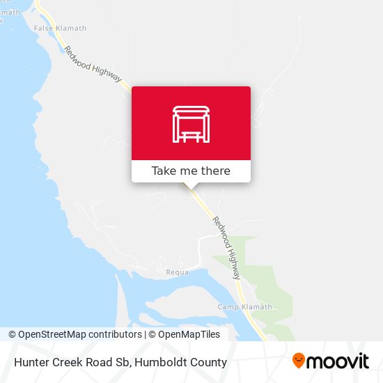 Mapa de Hunter Creek Road Sb