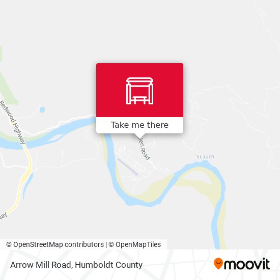 Arrow Mill Road map