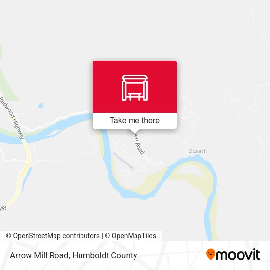 Arrow Mill Road map