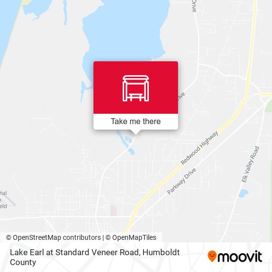 Lake Earl at Standard Veneer Road map