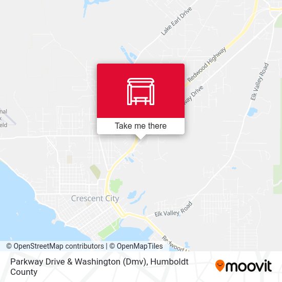 Dmv (Parkway & Washington) map