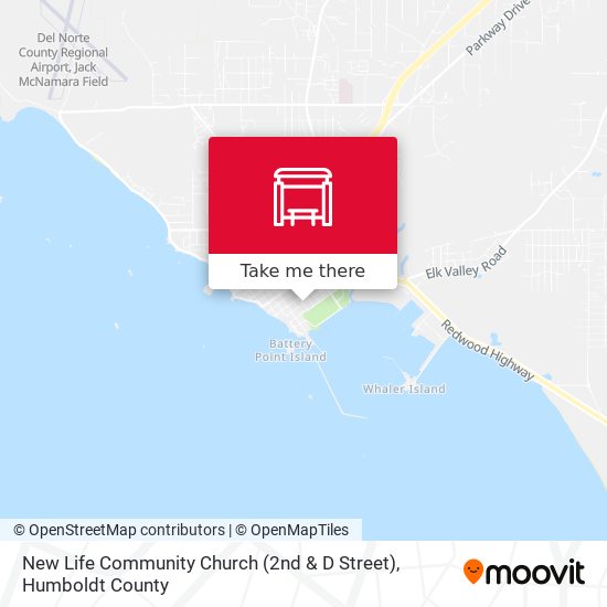 Mapa de New Life Community Church (2nd & D Street)